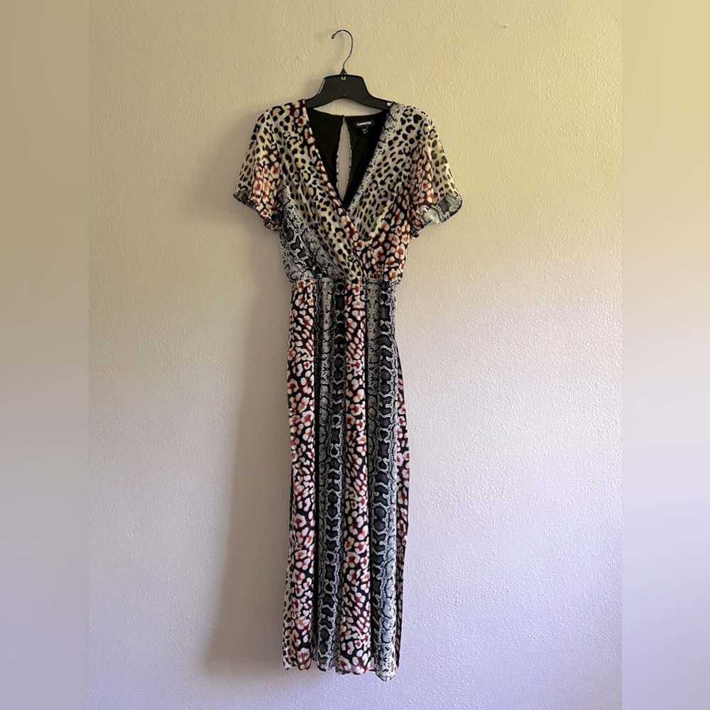 Multi printed jumpsuit